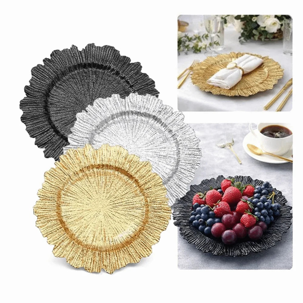 13 Inch Reef Charger Plates
