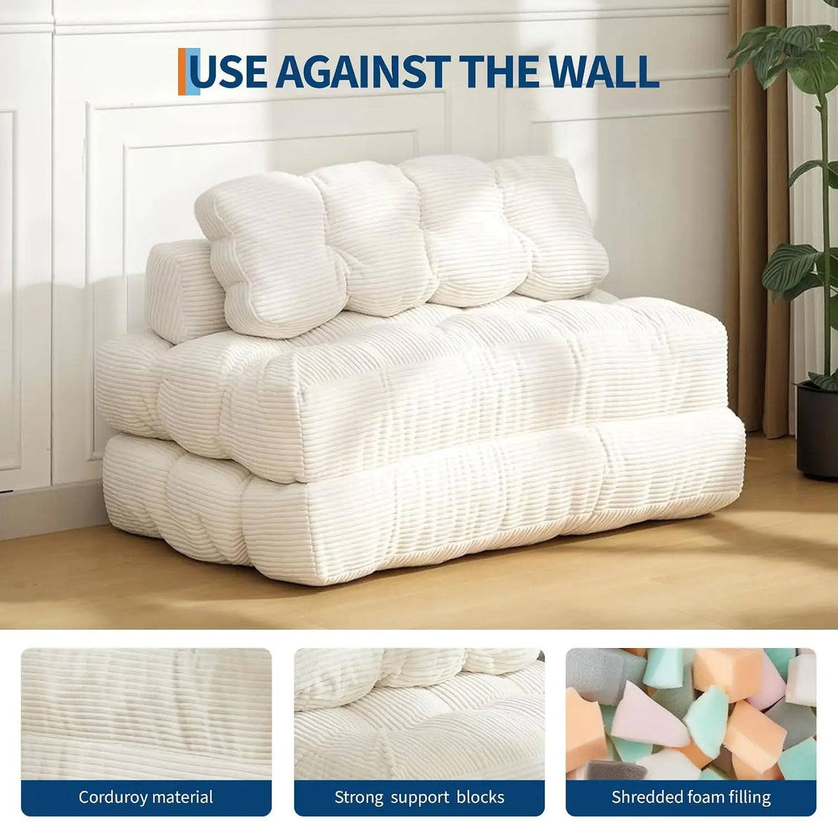 Convertible Folding Floor Sofa