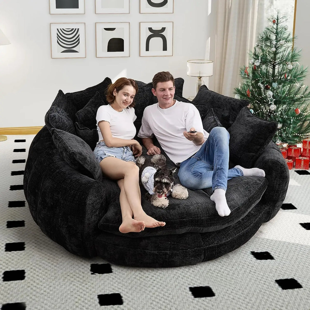 Deep Seat Cloud Chaise Sofa