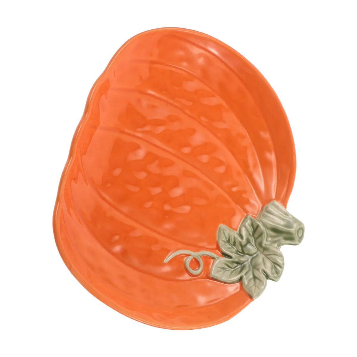 Ceramic Pumpkin Candy Tray