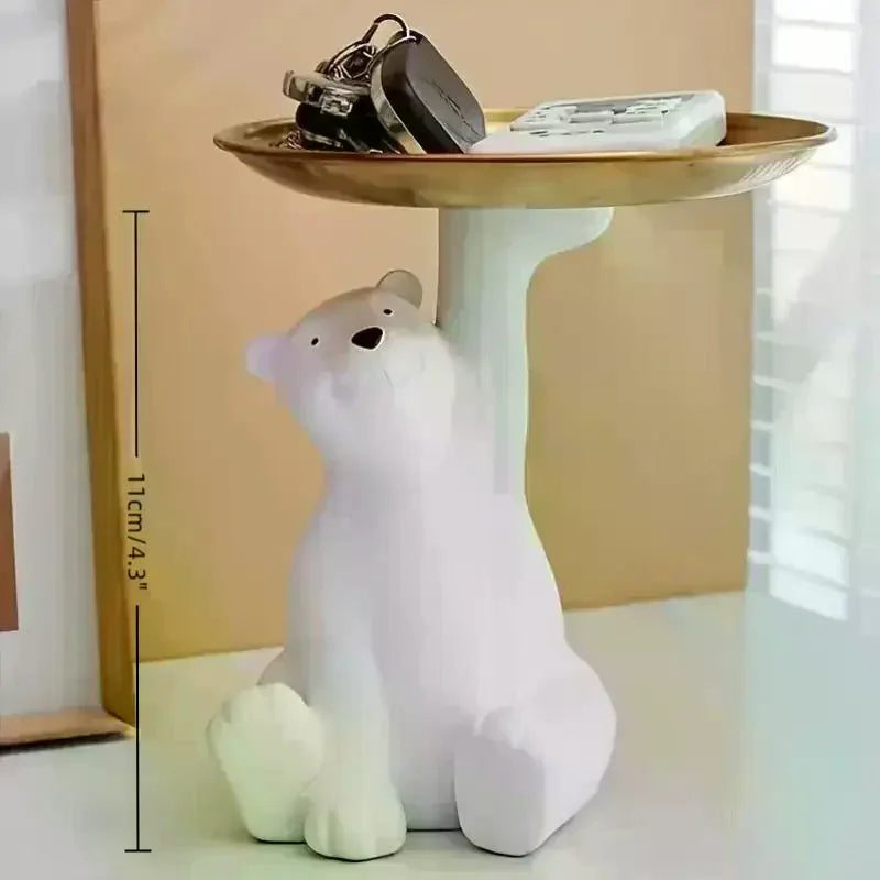 Polar Bear Desktop Storage Tray