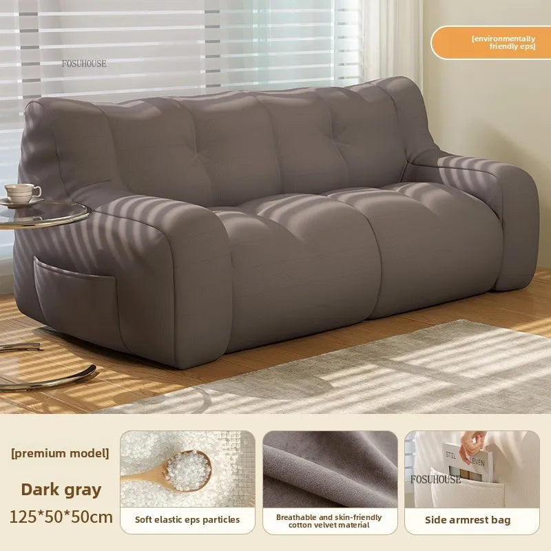 Adjustable Double Recliner Sofa