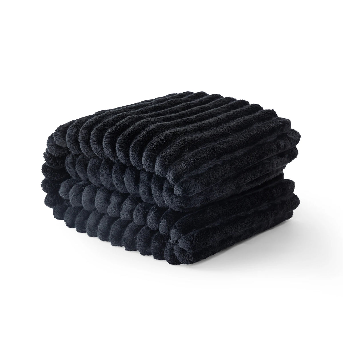 Striped Flannel Cover Blanket