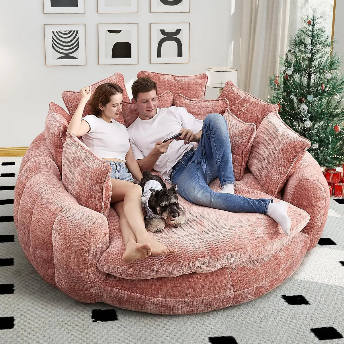 Deep Seat Cloud Chaise Sofa