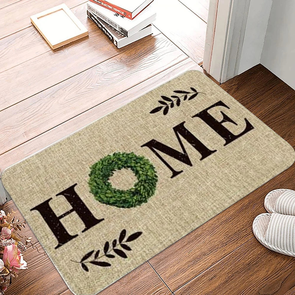 Fall Pattern Welcome Doormat