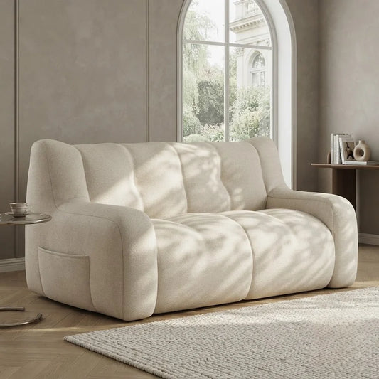 Fabric Bean Bag Recliner Sofa
