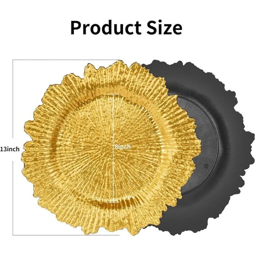 13 Inch Reef Charger Plates