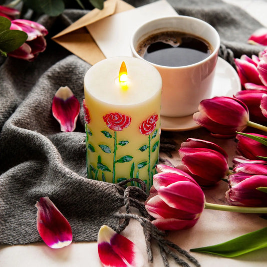 LED Paraffin Flicker Candles