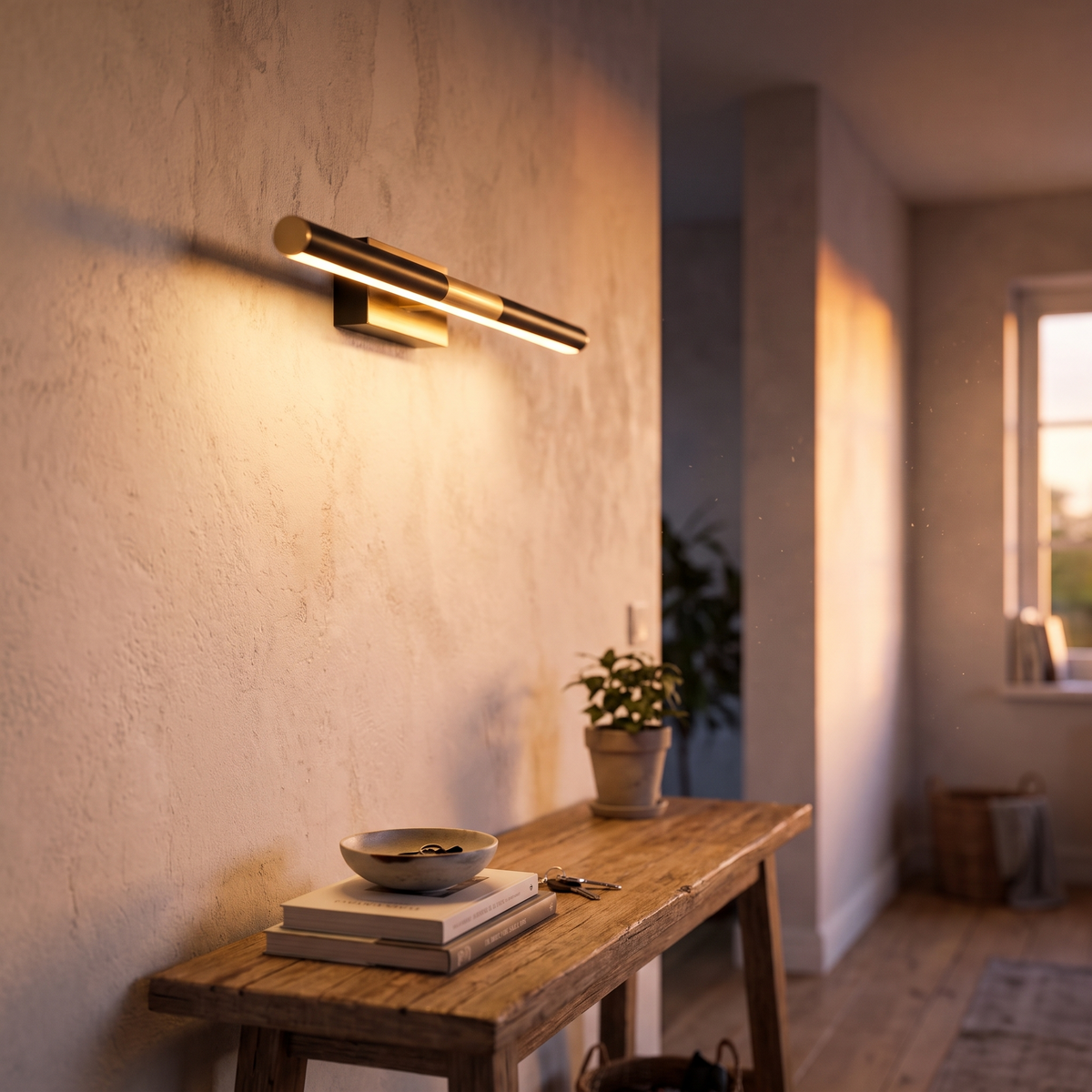 Minimalist LED Strip Wall Lamp lifestyle