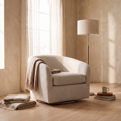 Swivel Leisure Lounge Chair lifestyle