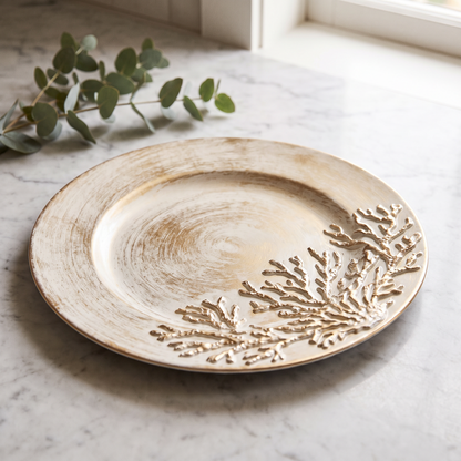 Reef Design Charger Plates lifestyle