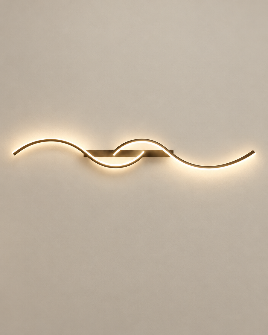 LED Wall Sconce Luster Lamp studio shot