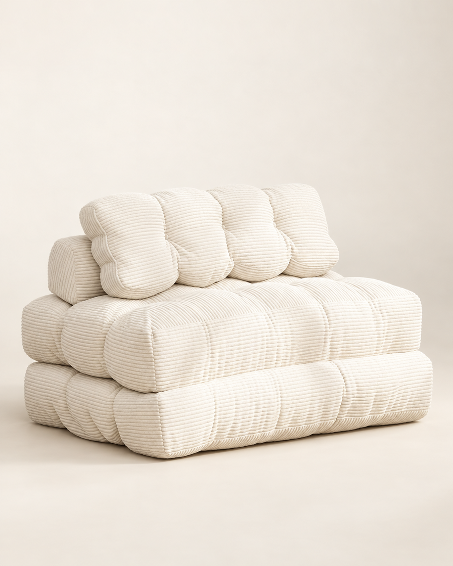 Convertible Folding Floor Sofa studio shot