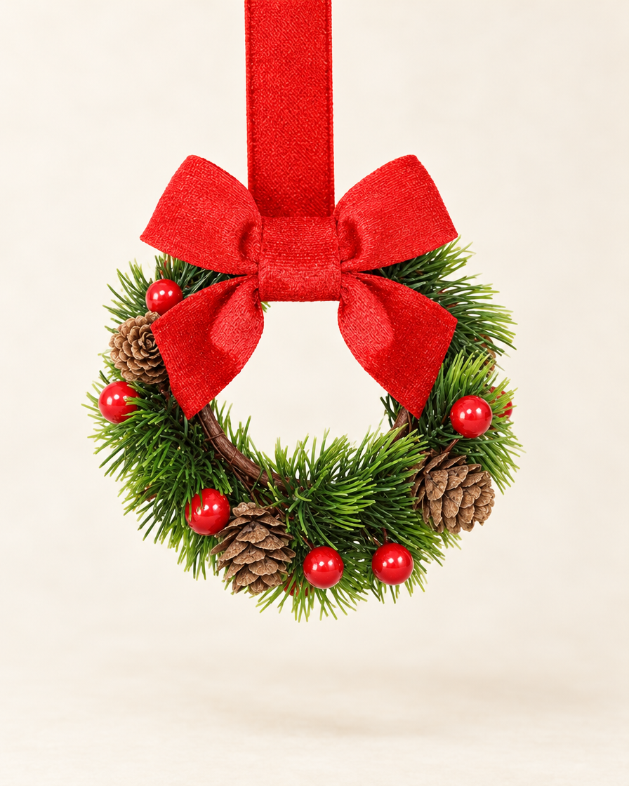 DIY Vine Circle Wreath studio shot